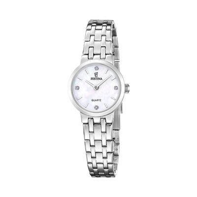Montre Festina Mademoiselle 23 Nacre Blanche