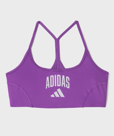 Débardeur brassière Train Essentials Collegiate fille - Adidas - 10A - violet standard - ADIDAS