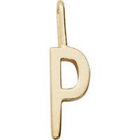 Design Letters Archetype charm 6mm Gold plated A-Z